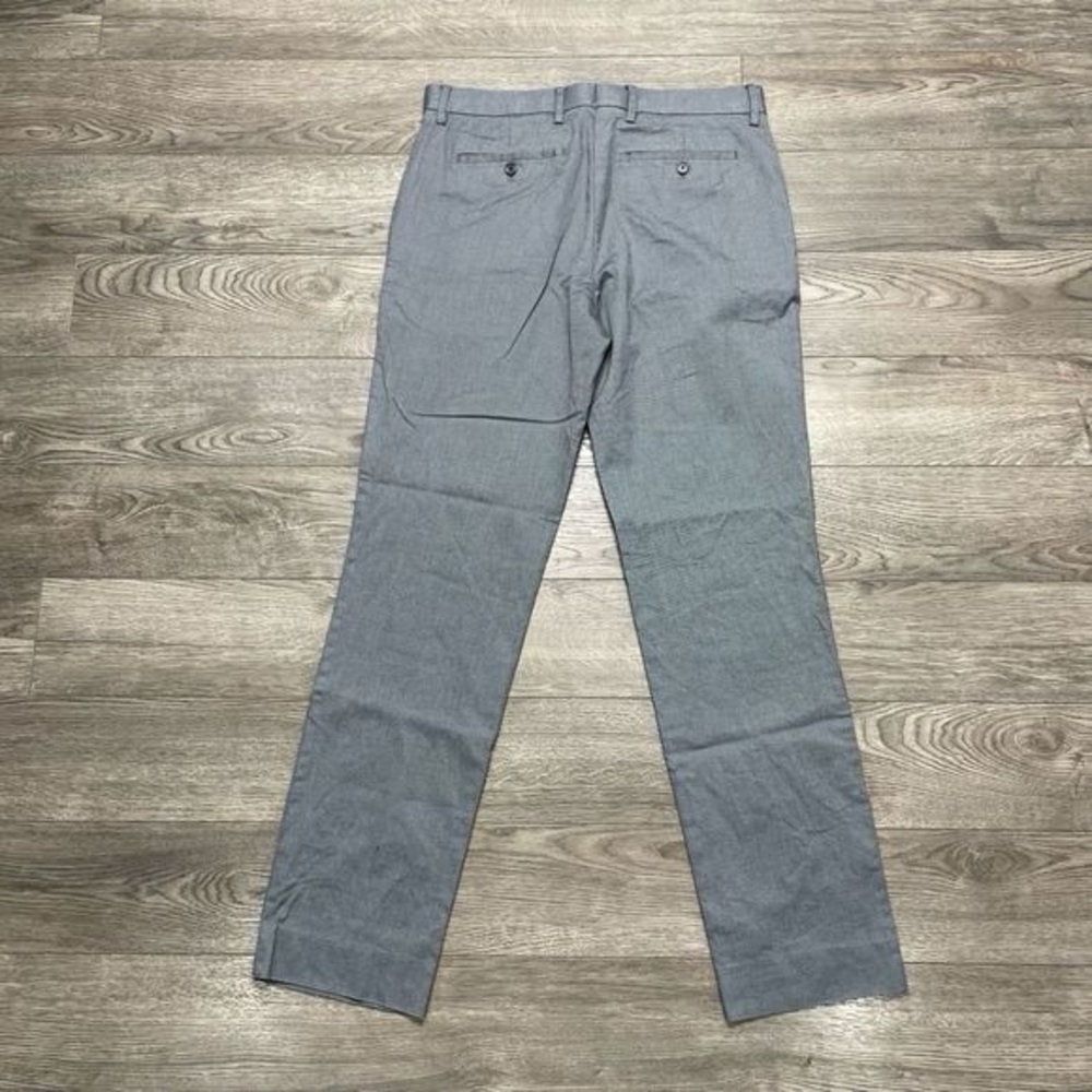 Banana Republic Pants Womens 32x34 Slim Fit Stretch Flat Front Gray
